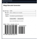 Mega Barcode Generator